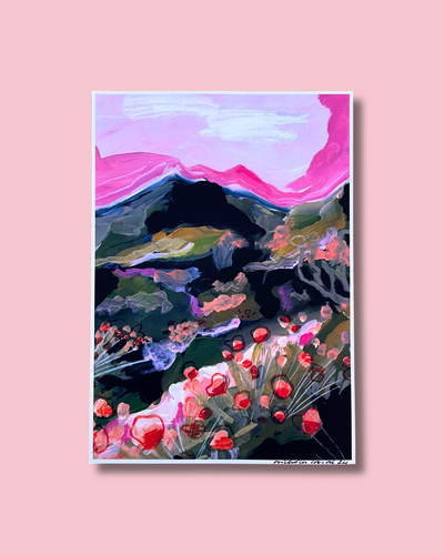 Pink Meadow Print | Nichola Irvine