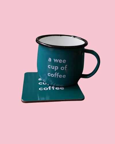 A Wee Cup Of Coffee Mug & Coaster Set | Born & Bred