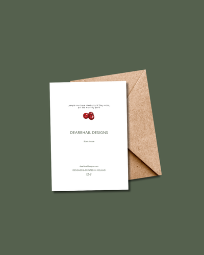 Christmas Chip Christmas Card | Dearbhail Designs