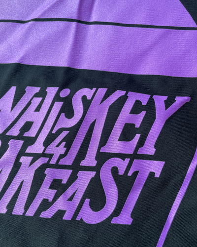 Black & Purple T-Shirt | Whiskey 4 Breakfast