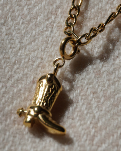 Cowboy Boot Charm Necklace | Réalta