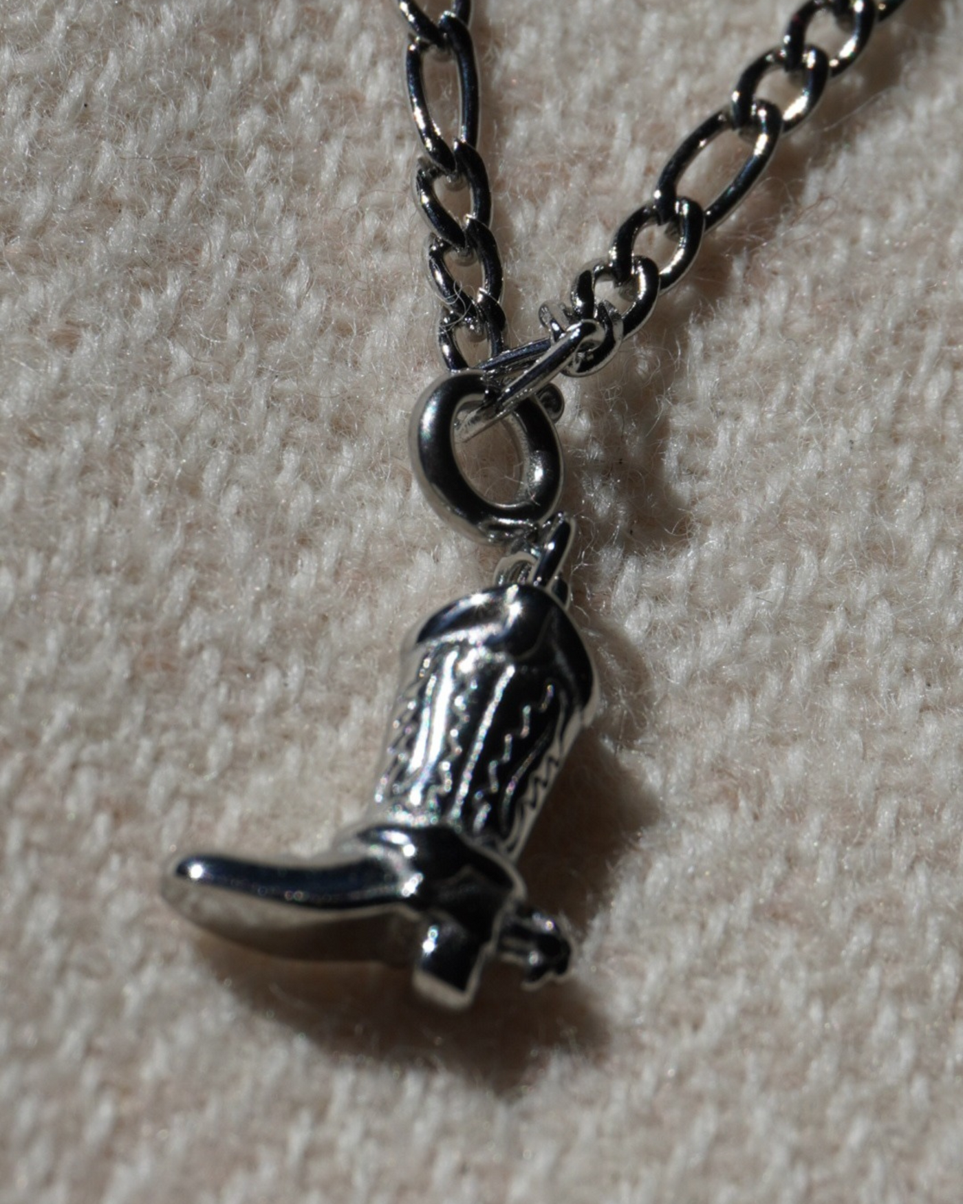 Cowboy Boot Charm Necklace | Réalta