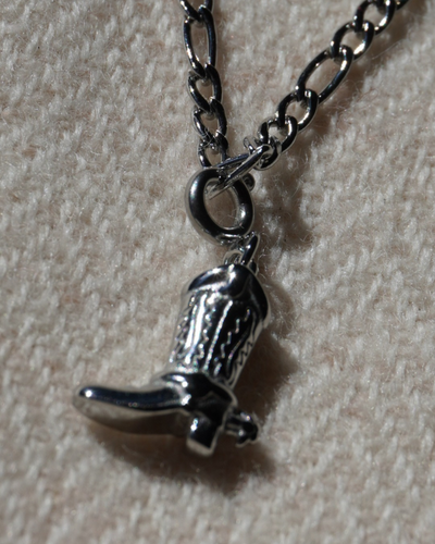 Cowboy Boot Charm Necklace | Réalta