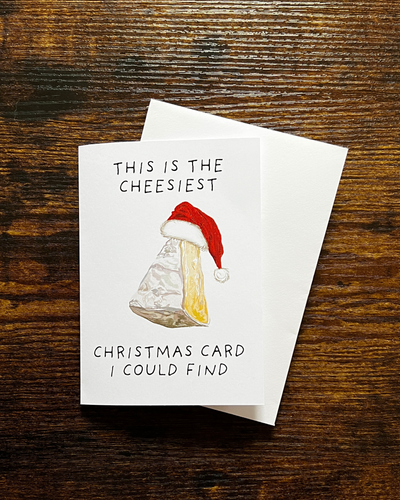 The Cheesiest Christmas Card | Dearbhail Designs