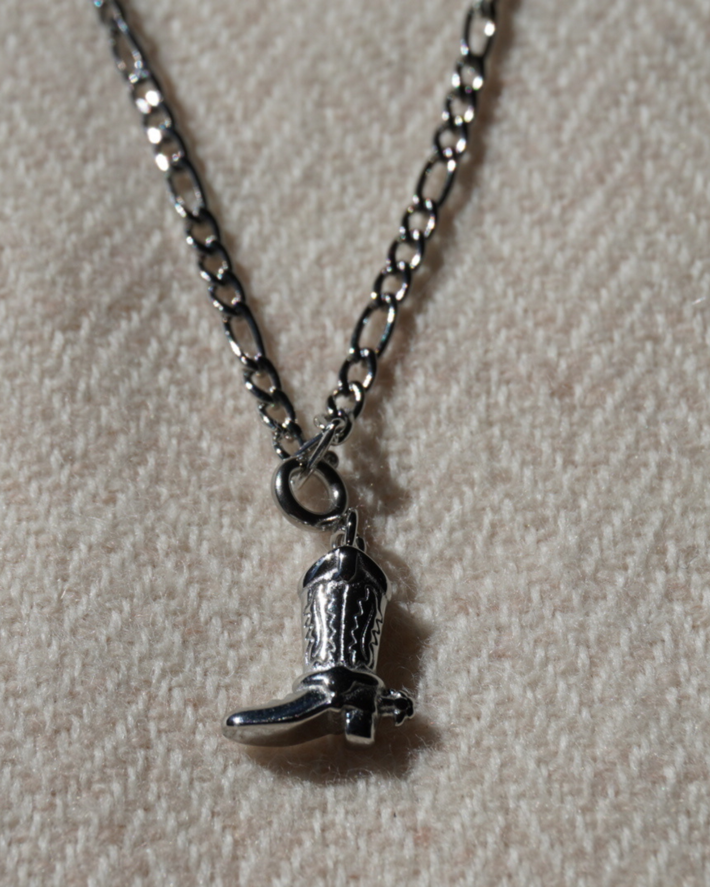 Cowboy Boot Charm Necklace | Réalta