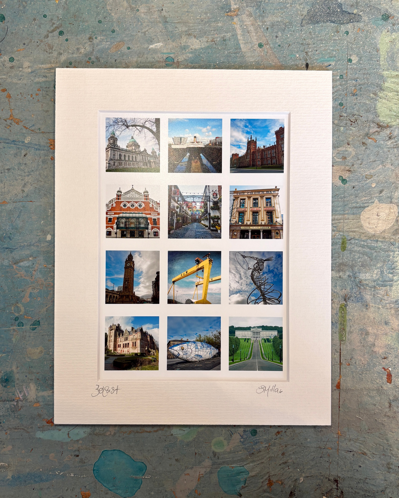 Belfast Montage Print | Sharon Millar