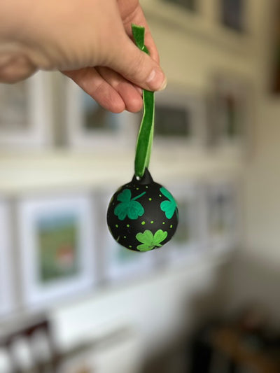 Shamrock Bauble | Sandra Shaw Art