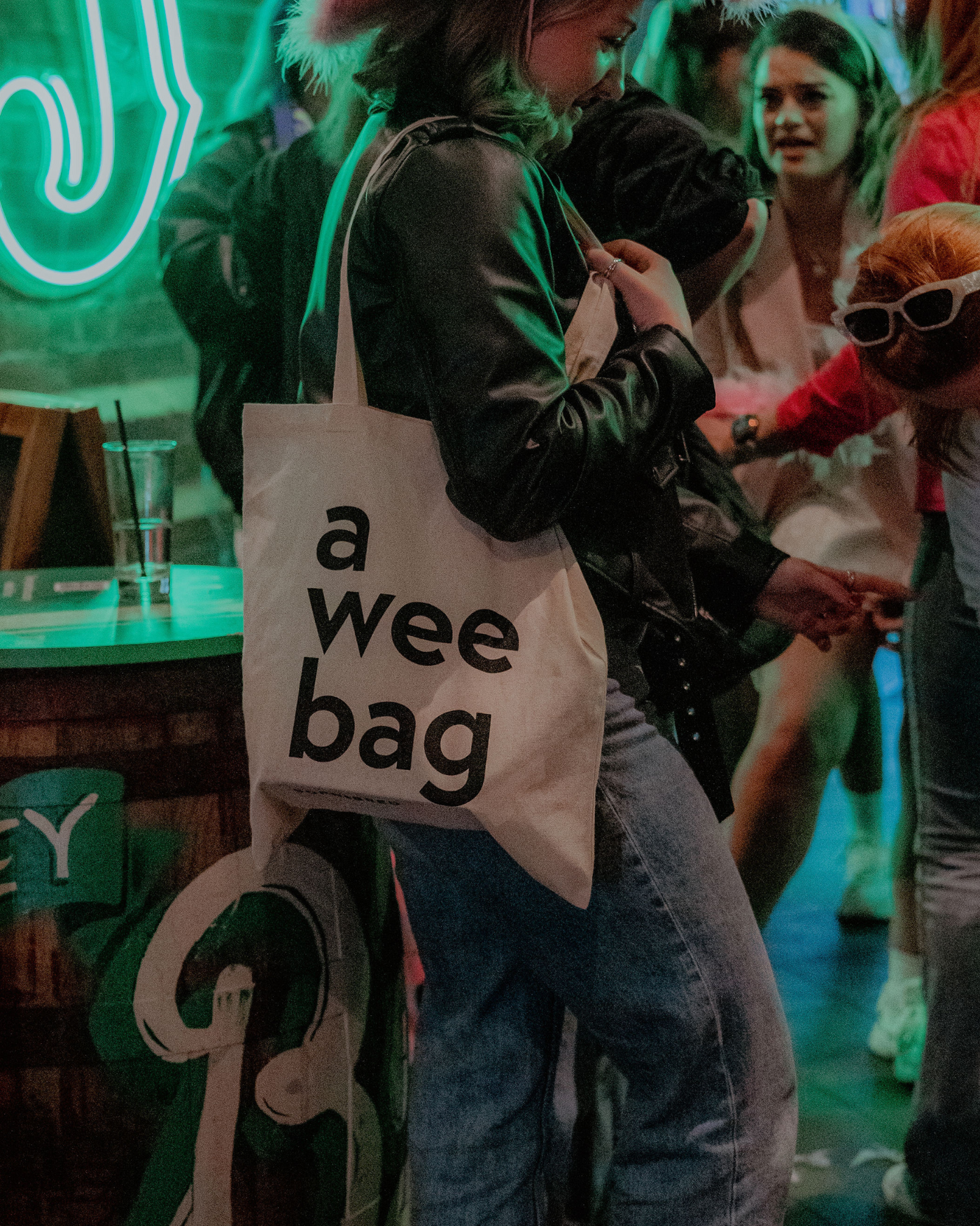 Un bolso pequeño Bolsa de tela