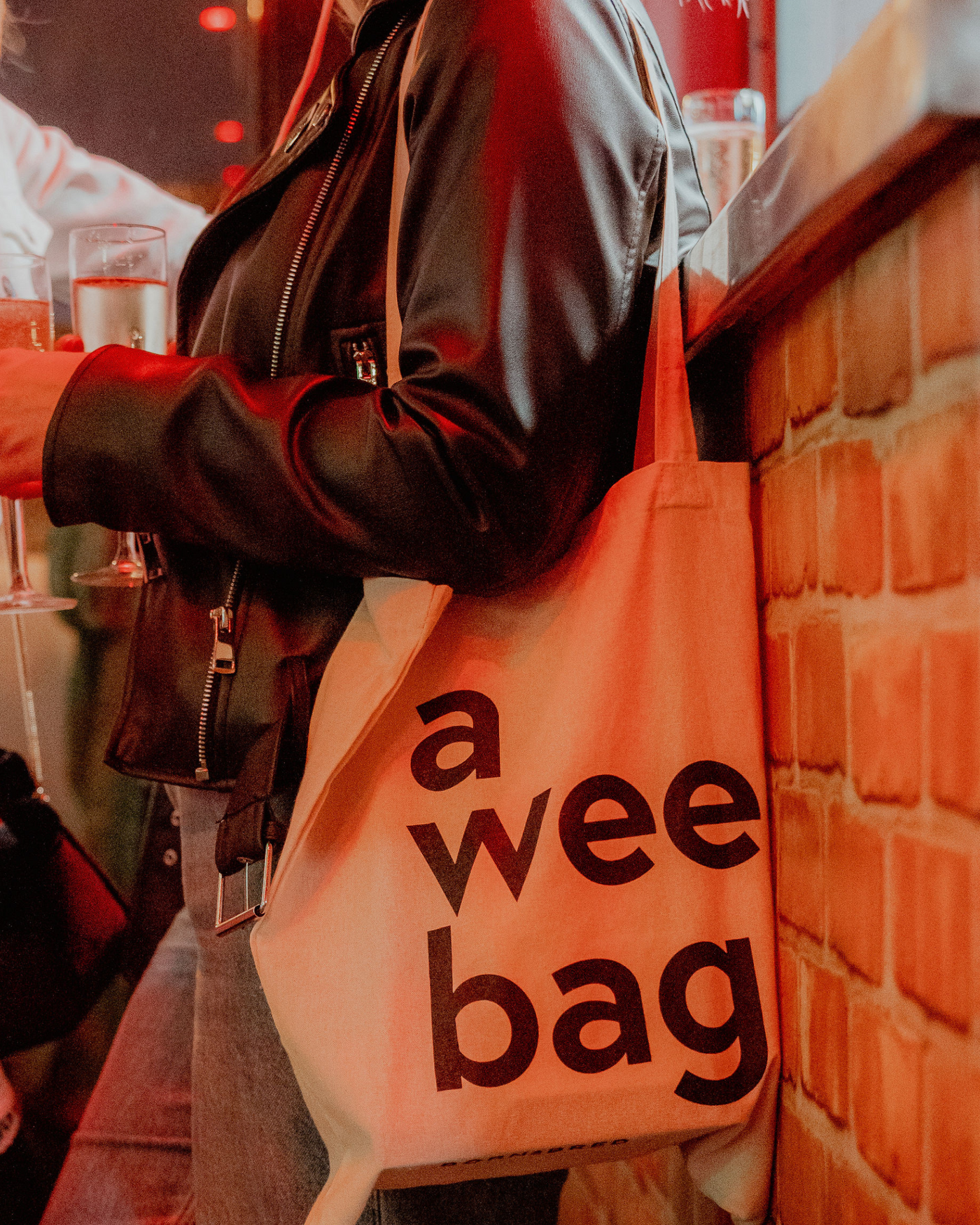 Un bolso pequeño Bolsa de tela