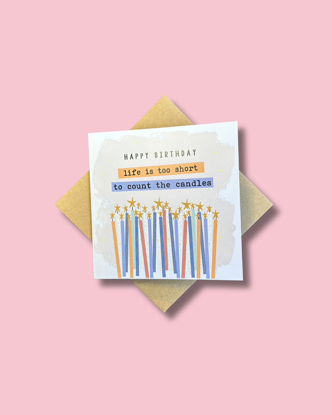 Life Is Too Short Card | Lainey K