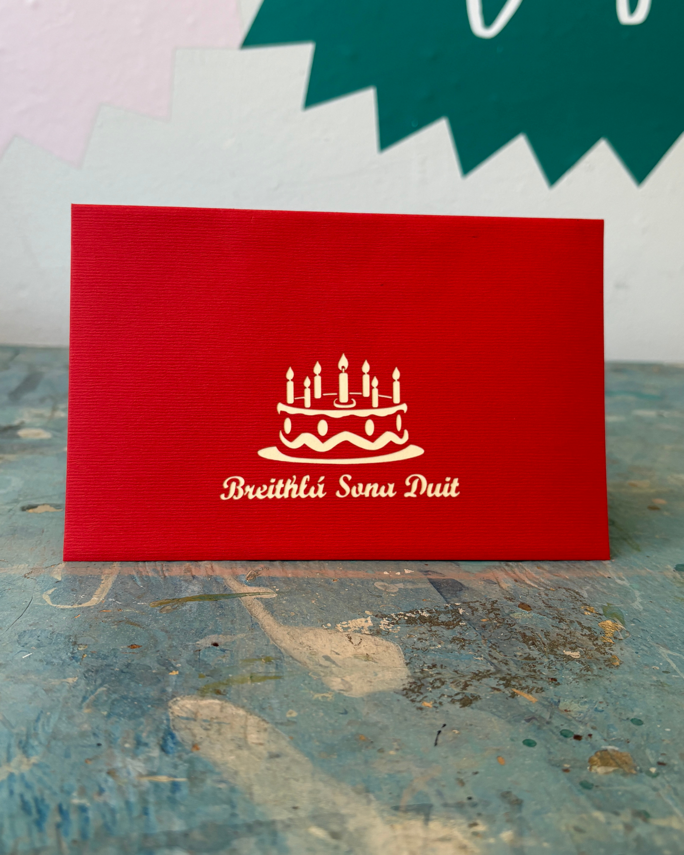 Birthday Cake Pop Up Card | Paper Bearj