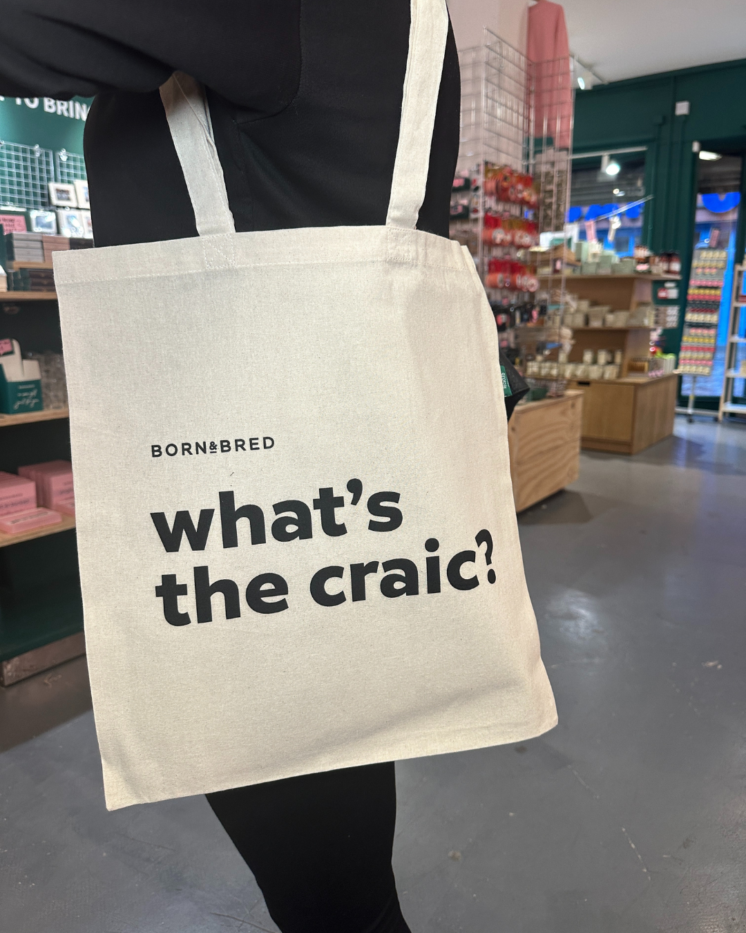 What's The Craic Tote Bag