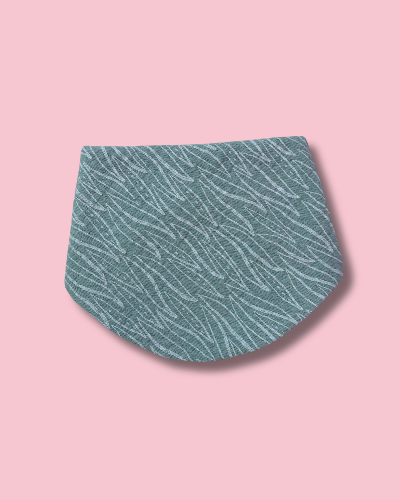 Blue Mangetout Bib | Milk & Joy