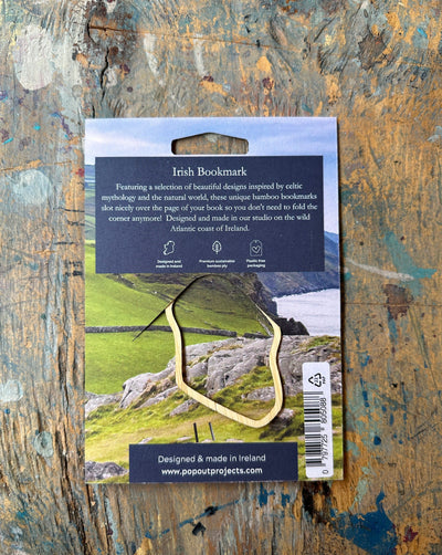 Bamboo Map Of Ireland Bookmark