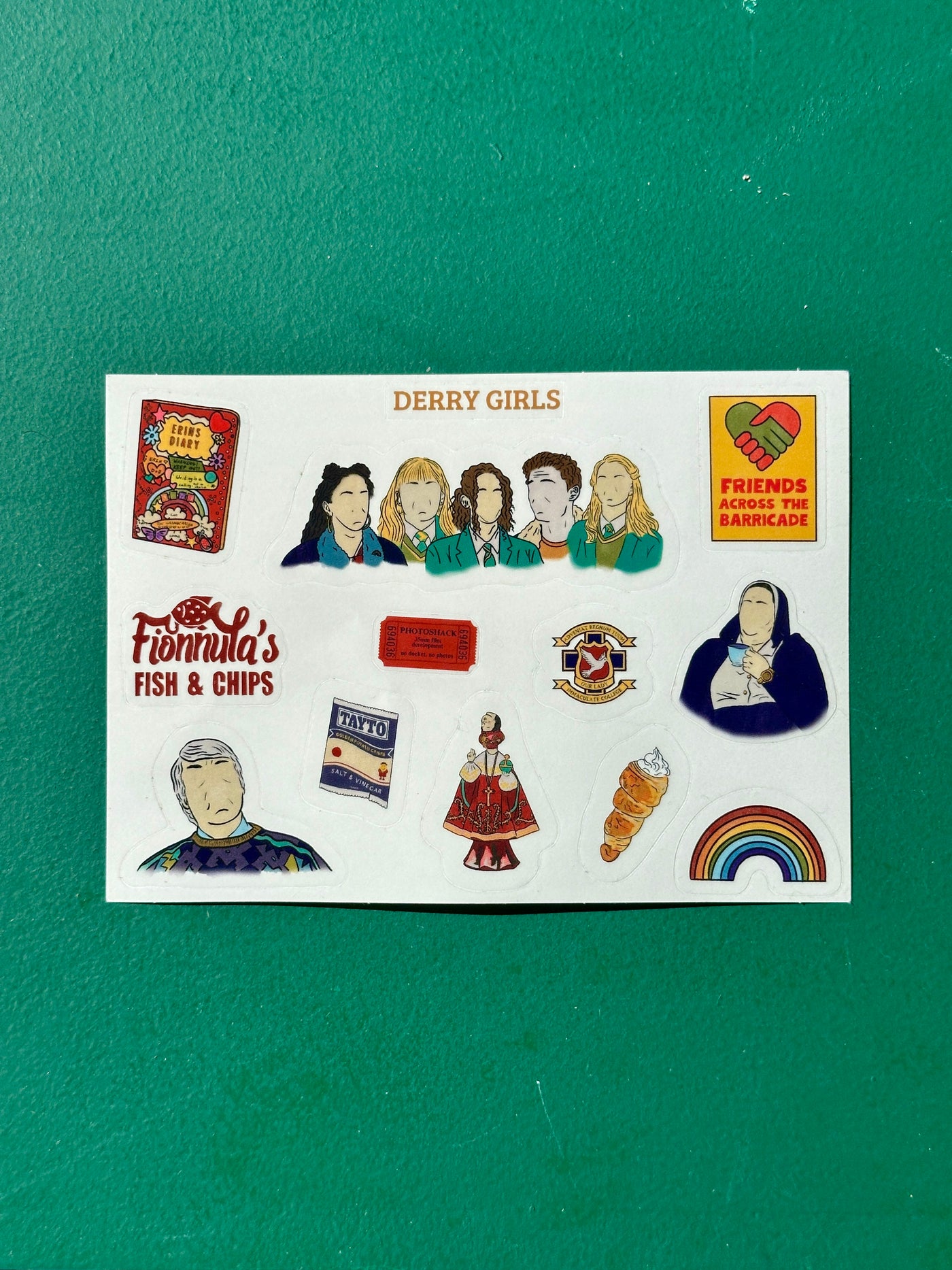 Derry Girls Sticker Sheet | Dearbhail Designs