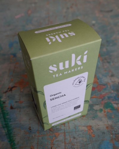 Organic Green Tea Sencha Tea Pyramids | Suki Tea