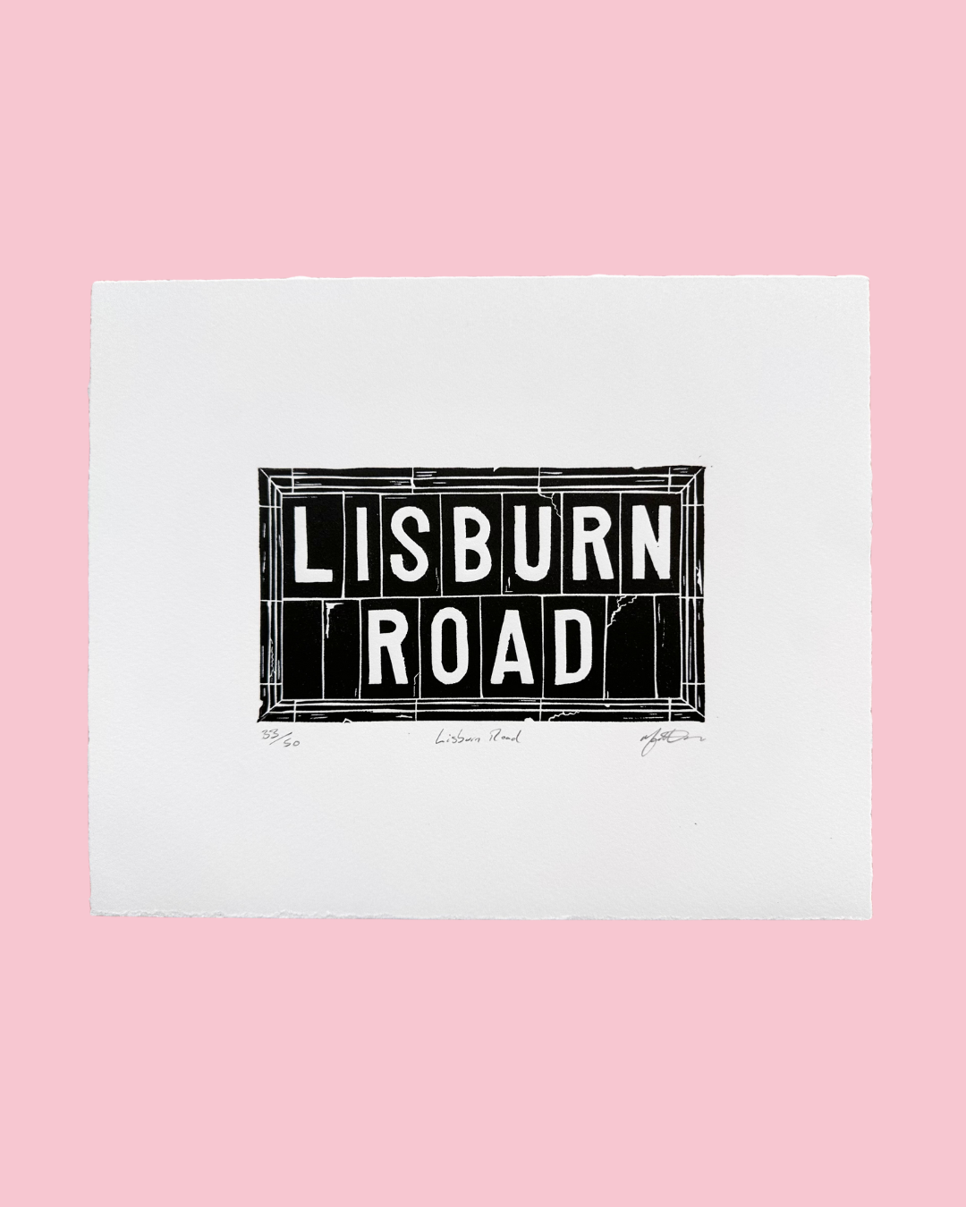 Lisburn Road Print | Nine Glens Art