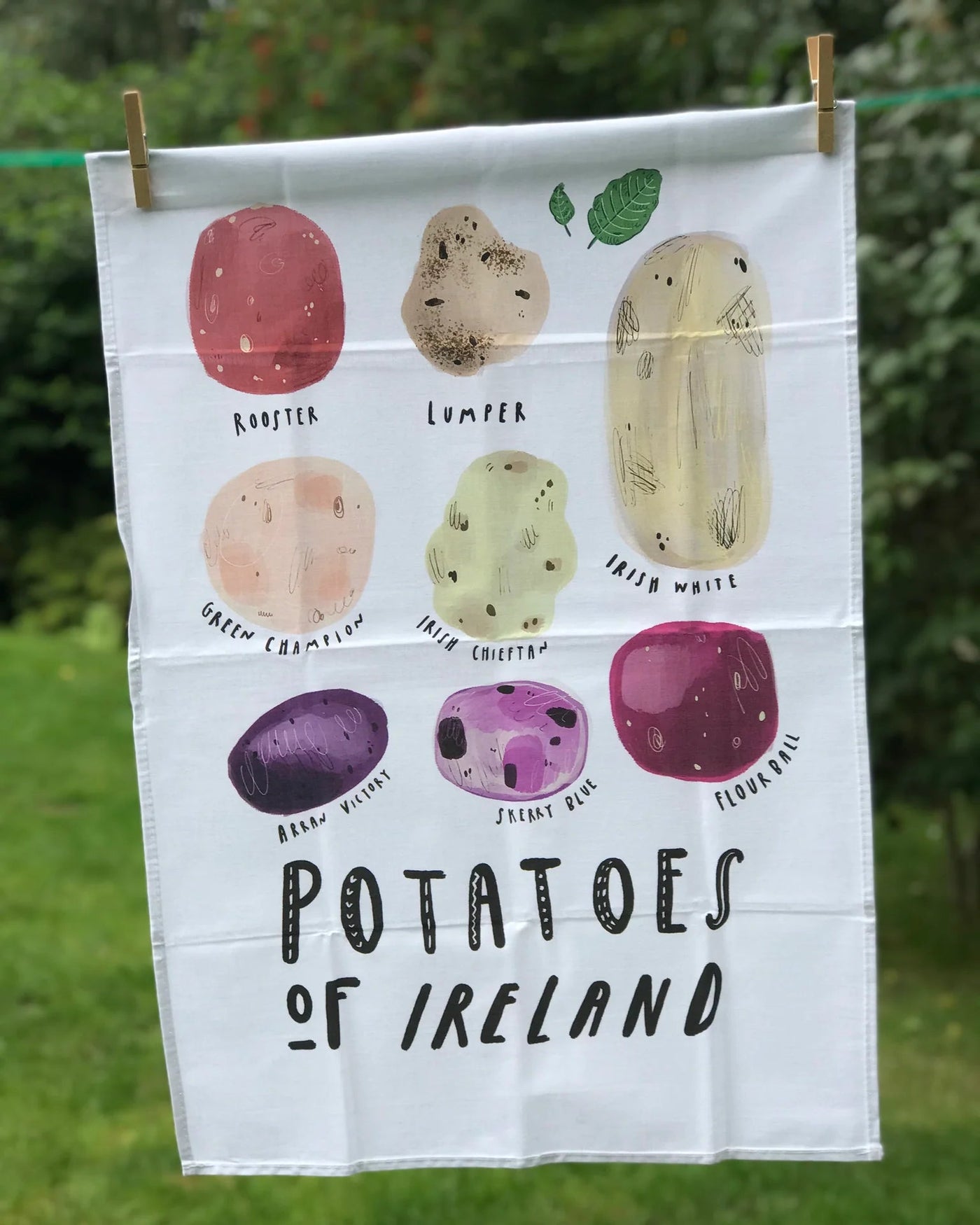 Paño de cocina Patatas de Irlanda