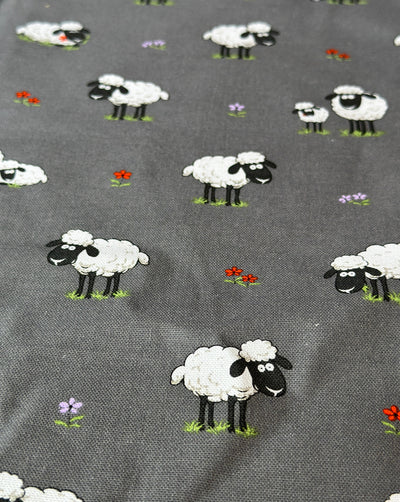 Fluffy Flock Sheep Tea Towel