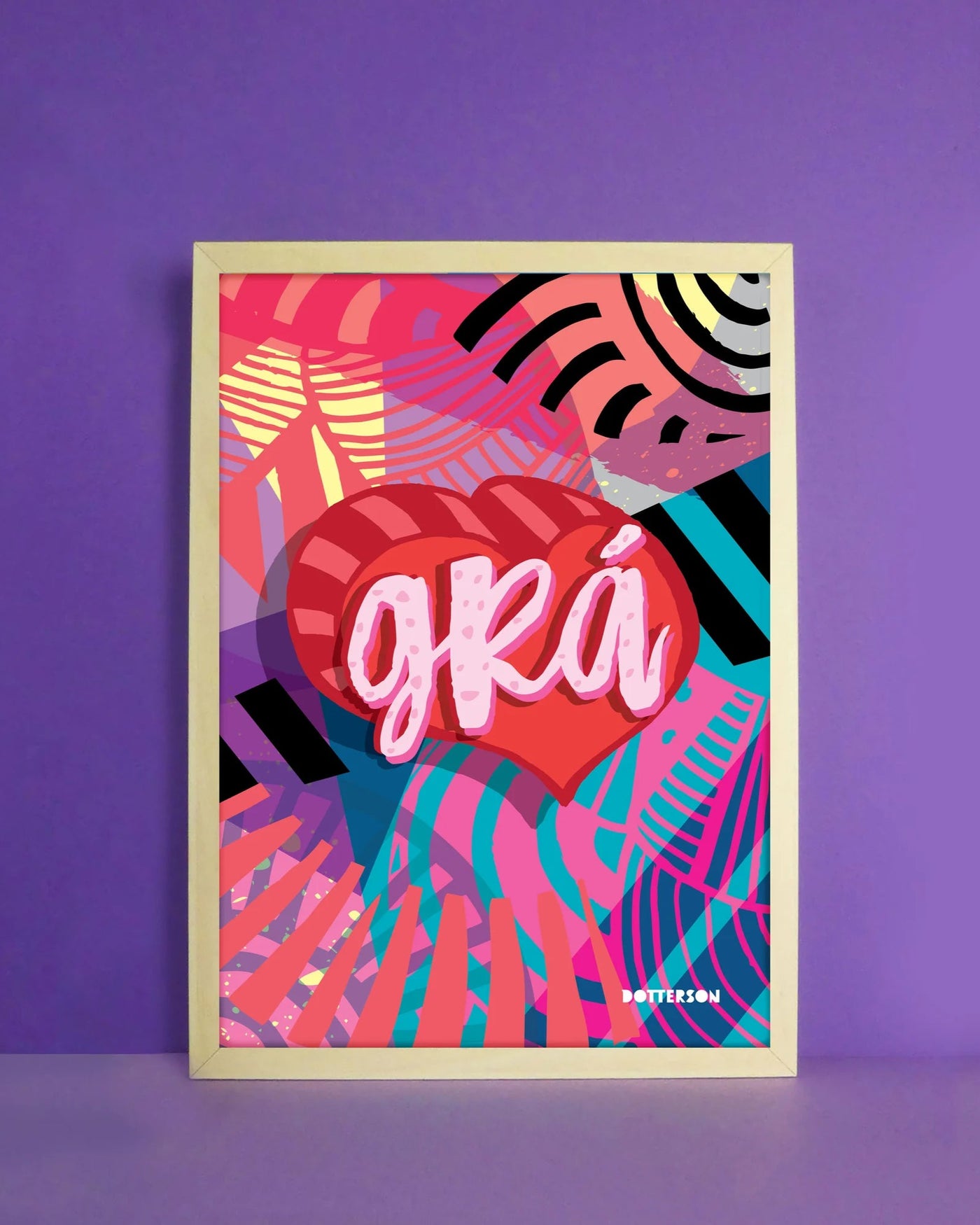 Grá Print | Dotterson