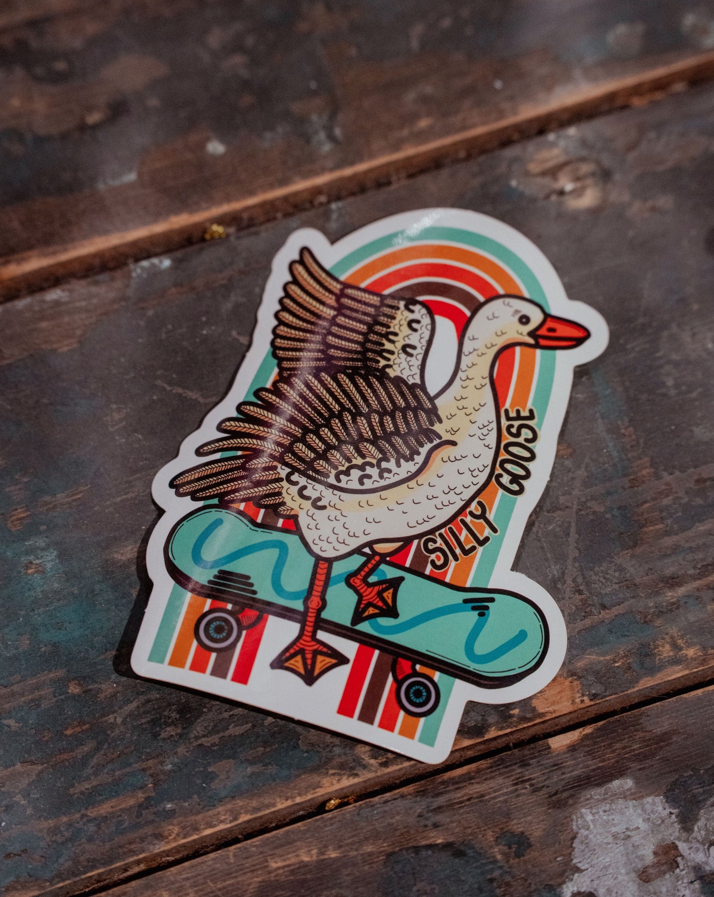 Silly Goose Sticker | Sasha Ferg Art