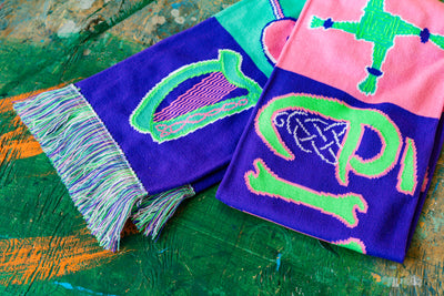 Symbols of Éire Scarf | Aoife Cawley Art