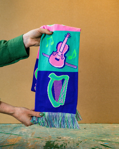 Symbols of Éire Scarf | Aoife Cawley Art