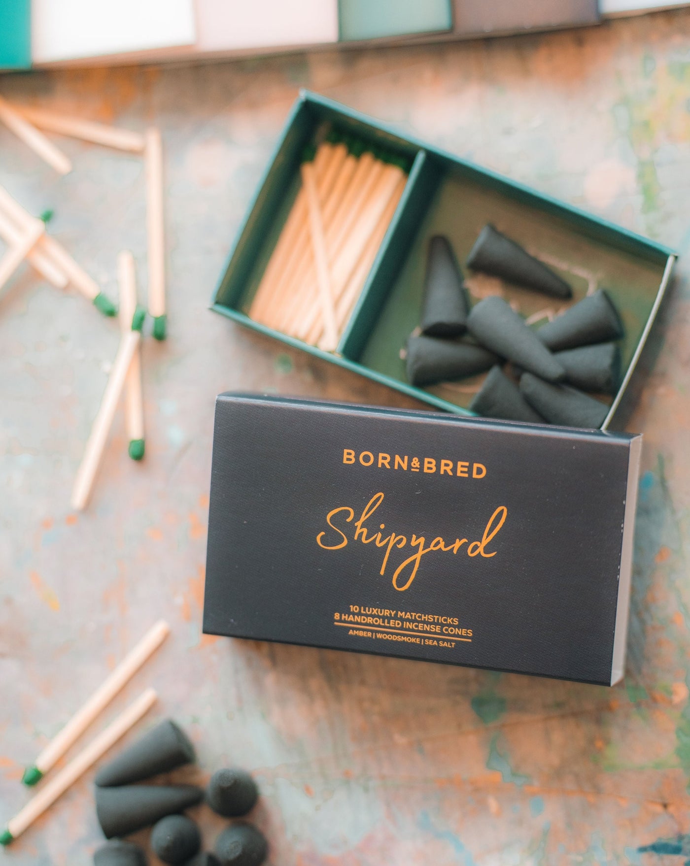 Shipyard Incense Match Box