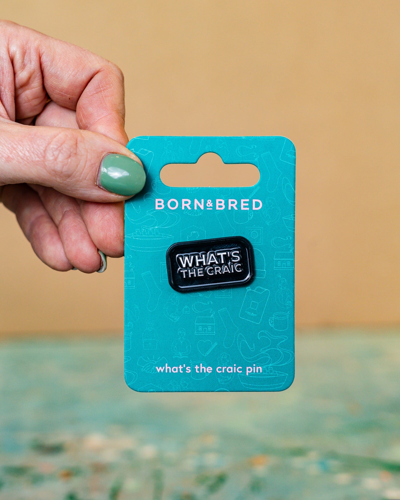 What's The Craic Pin | Born and Bred