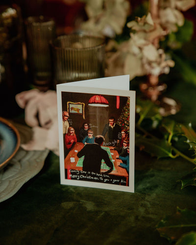 Los asados ​​están listos | Tarjeta de Navidad