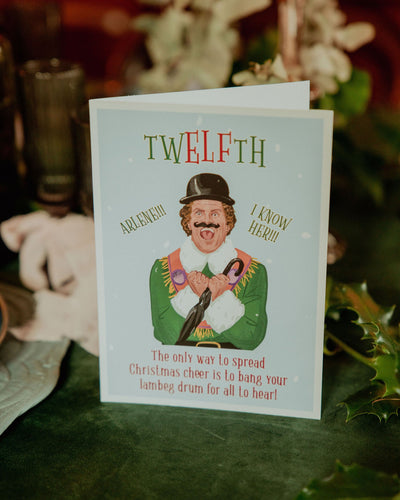 TW ‘ELF’ TH Christmas Card | Derry Nice Things
