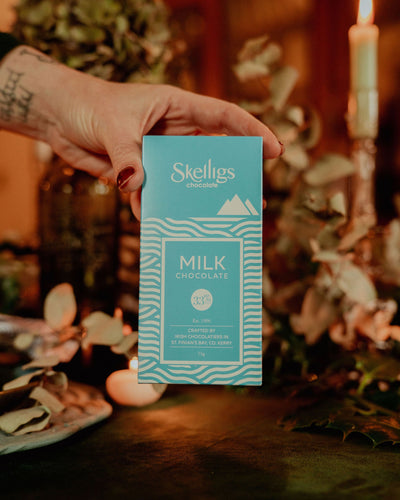 Barra de chocolate con leche 