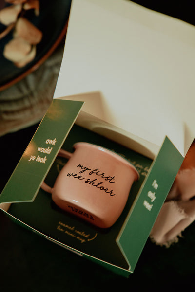 My First Wee Shloer Enamel Mini Mug | Born & Bred