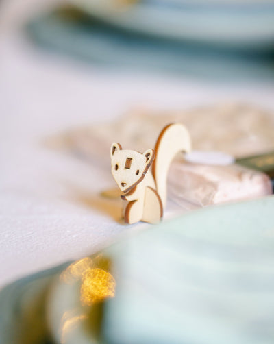 Wooden Squirrel Model | Pop Out Projects