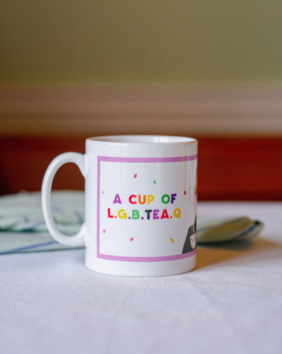 A Cup of L.G.B.TEA.Q for the Wee Lesbian Mug