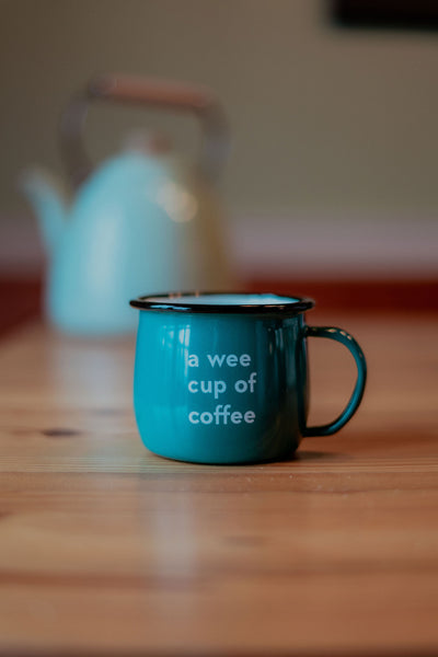 Taza Una pequeña taza de café 
