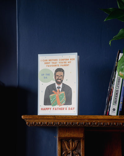 Gerry Adam's Father's Day card