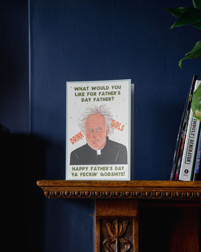 father ted, father jack father's day card