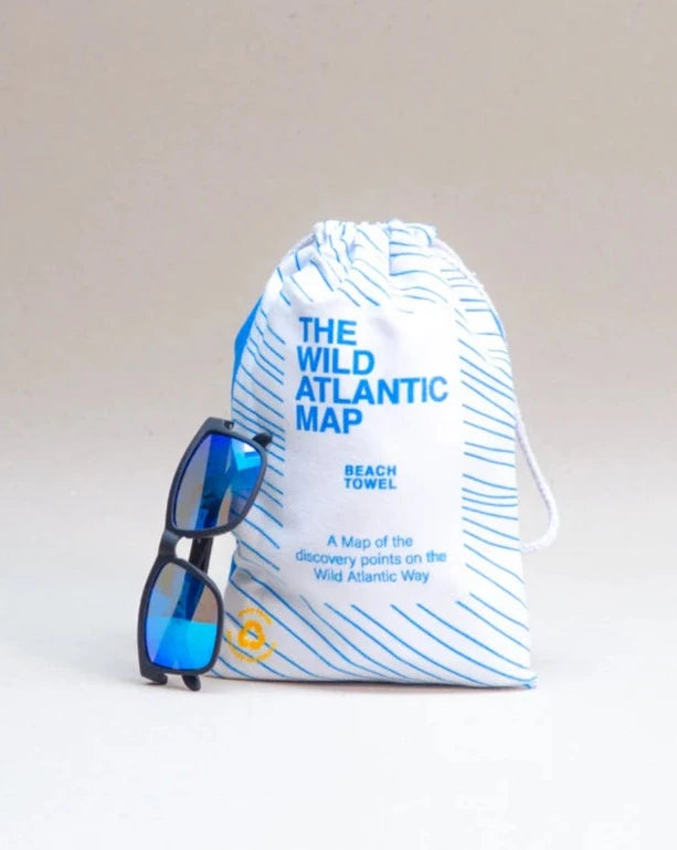 Wild Atlantic Map - Beach Towel