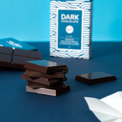 Barra de chocolate amargo