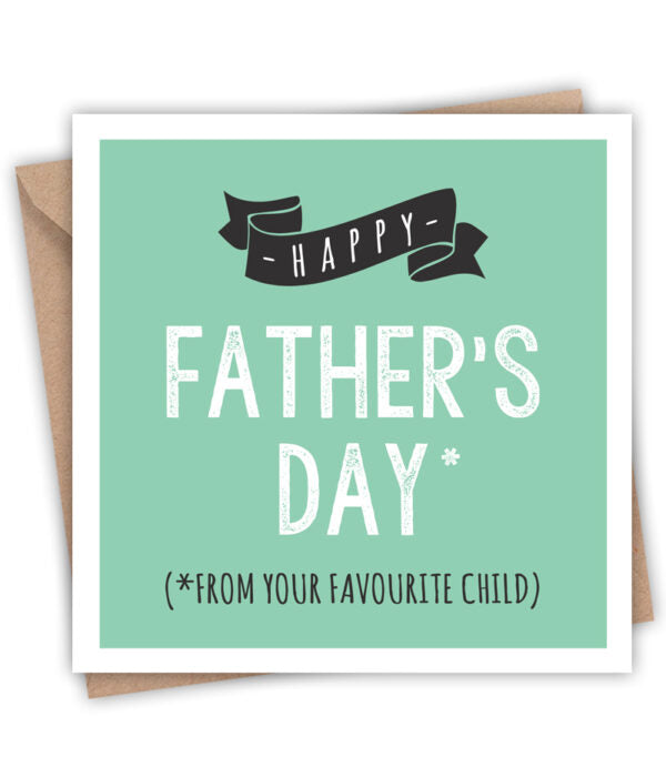 Tarjeta de feliz día de la madre (de su hijo favorito)