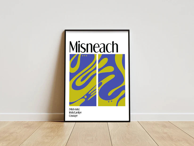 Misneach Print | Rachael Ní Mheilbhín