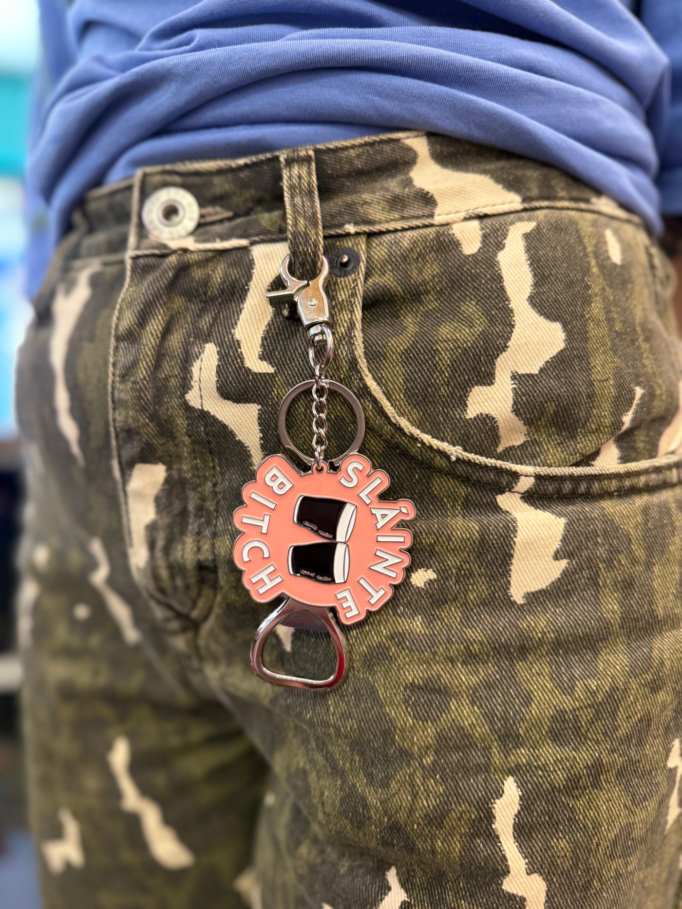 Slainte Bitch Bottle Opener Keyring | Bronagh Rafferty