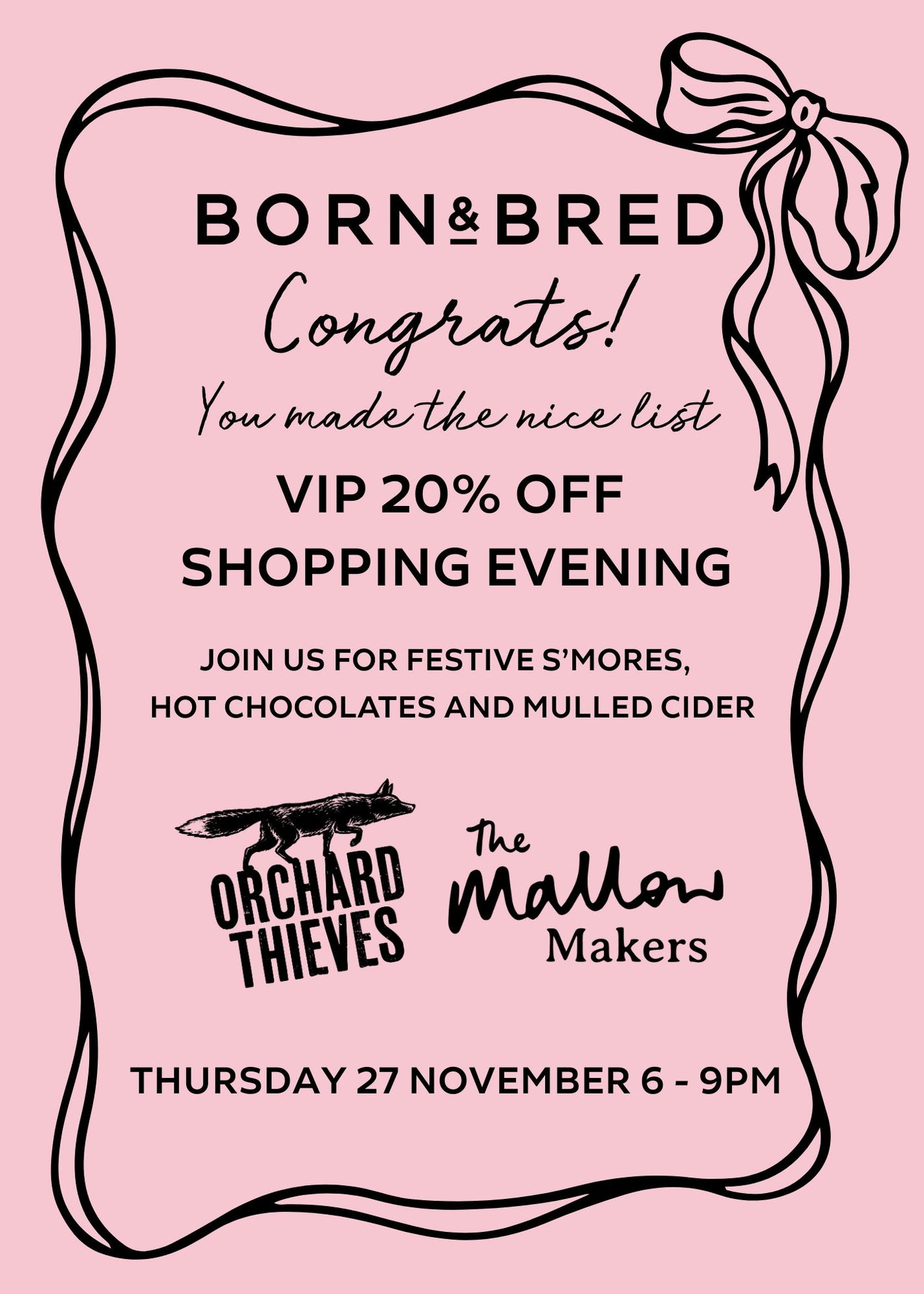 VIP Shopping Evening | Free Ticket
