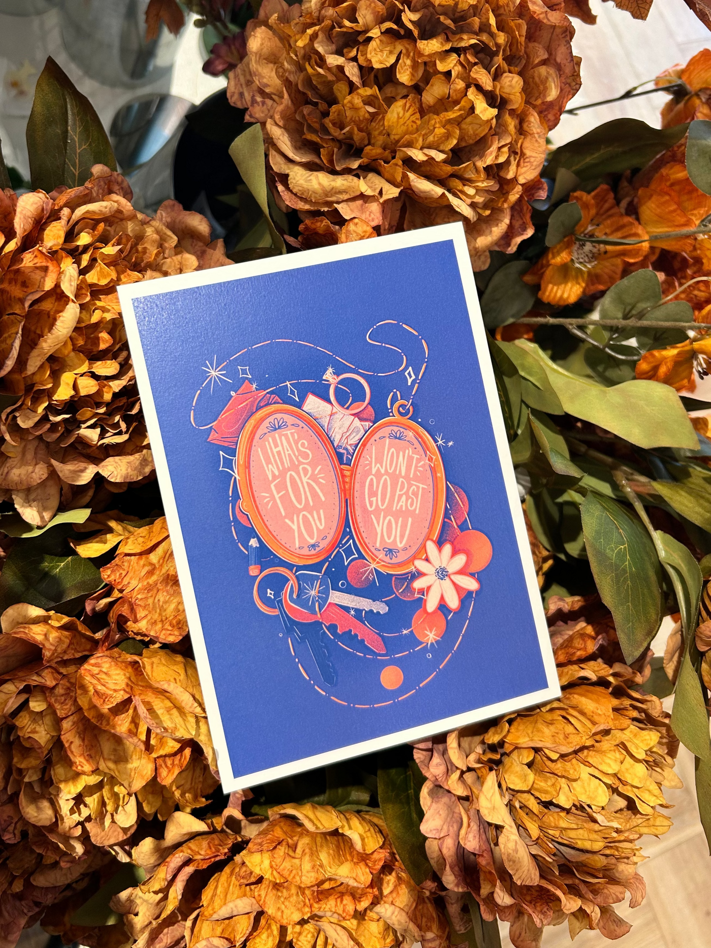 Go Past You Locket Print | Leanne McWilliams Illustration