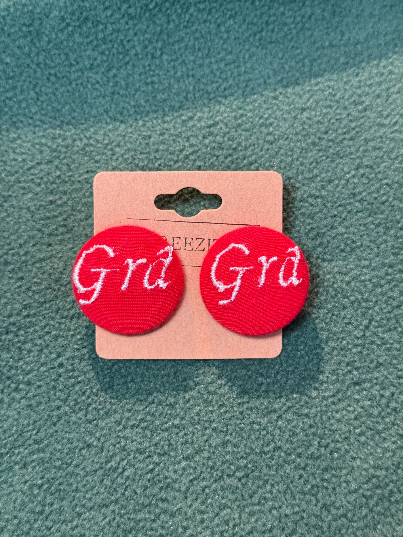 Gra Button Earrings | Breezita