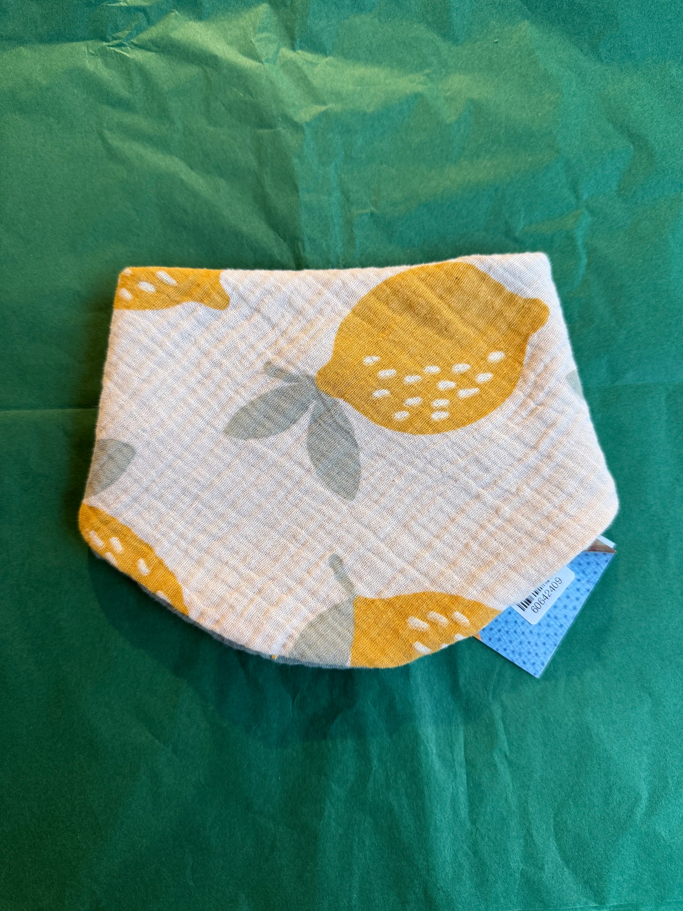 Lemon Reversible Bib | Milk & Joy