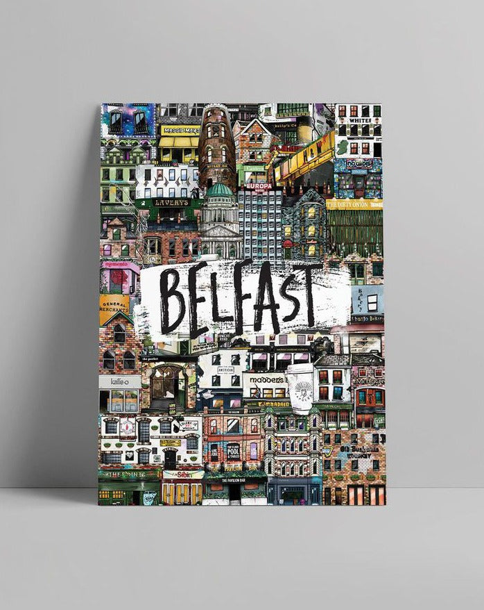 Belfast Print | The Wee Fella