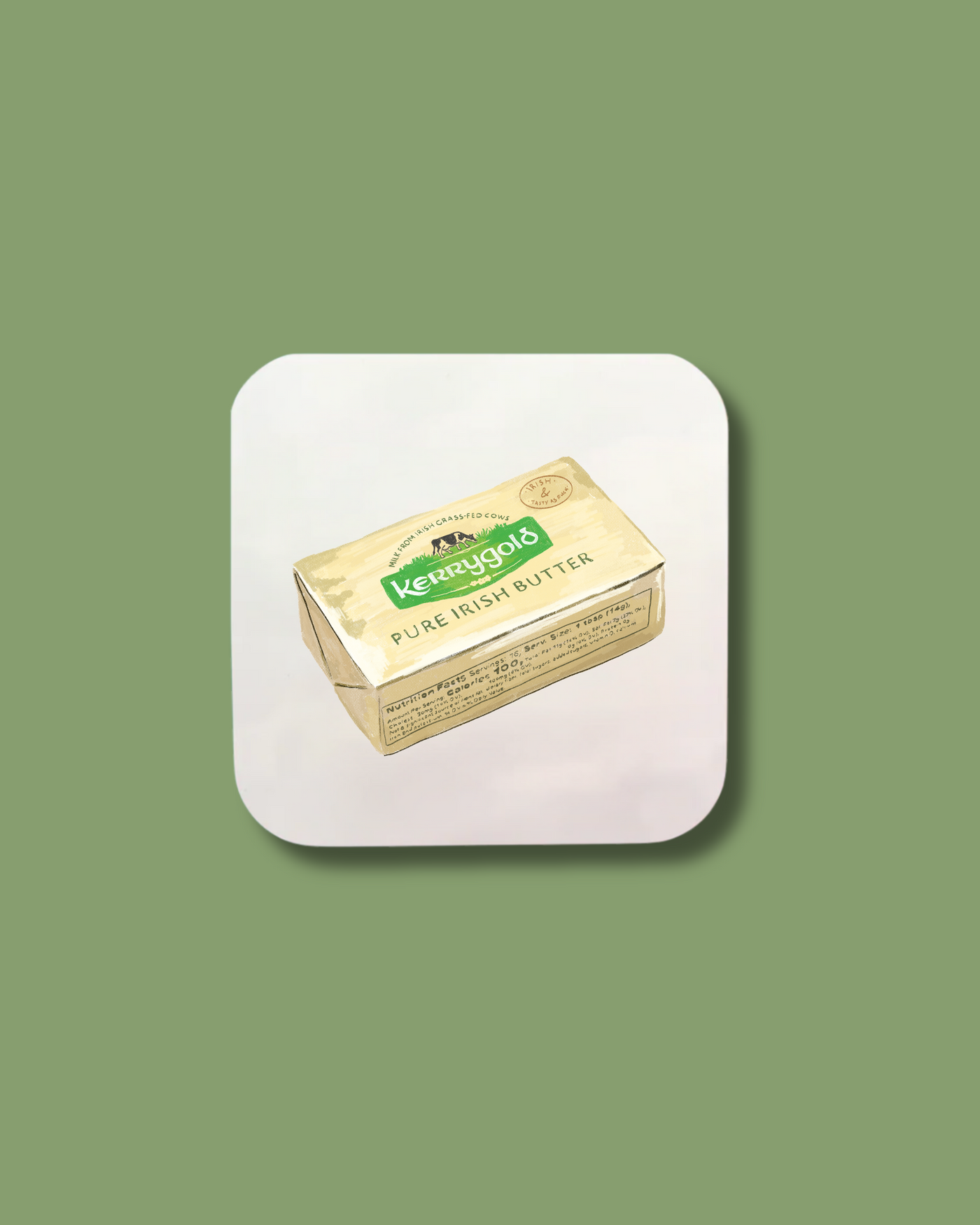 Kerrygold Coaster | Dearbhail Designs
