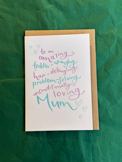 To An Amazing Mum Card | Hunter Paper